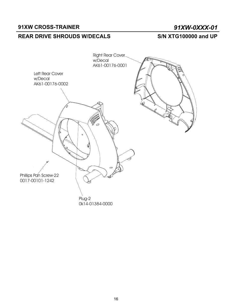 Life Fitness 91XW-0XXX-01 User Manual | Page 16 / 18