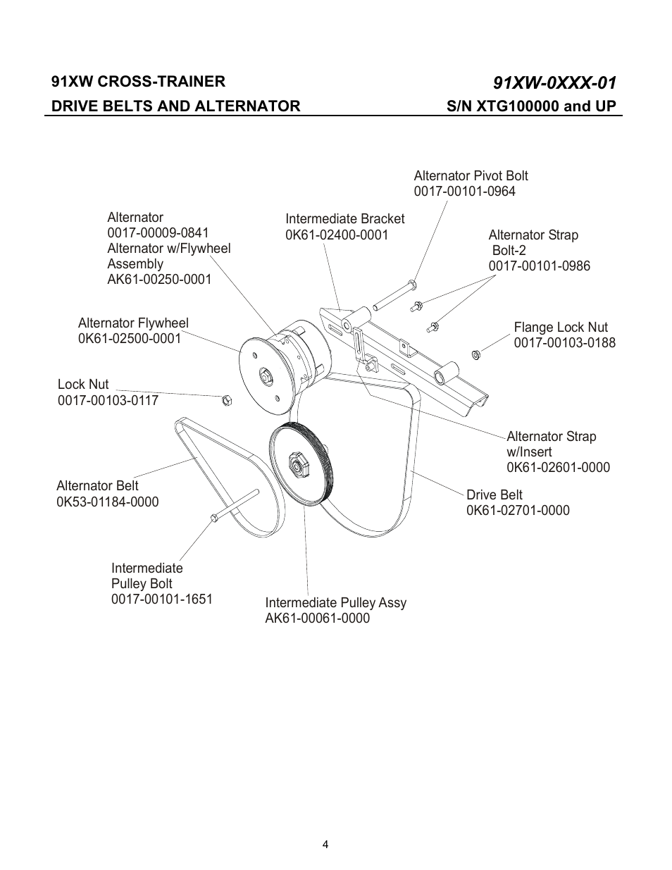 Life Fitness 91XW-0XXX-01 User Manual | Page 4 / 18