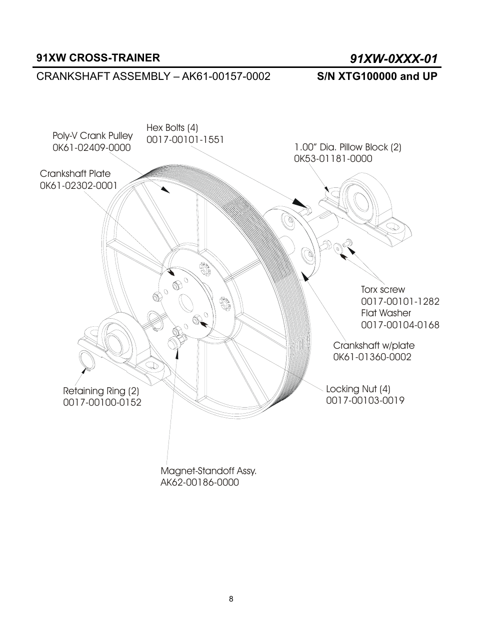 Life Fitness 91XW-0XXX-01 User Manual | Page 8 / 18