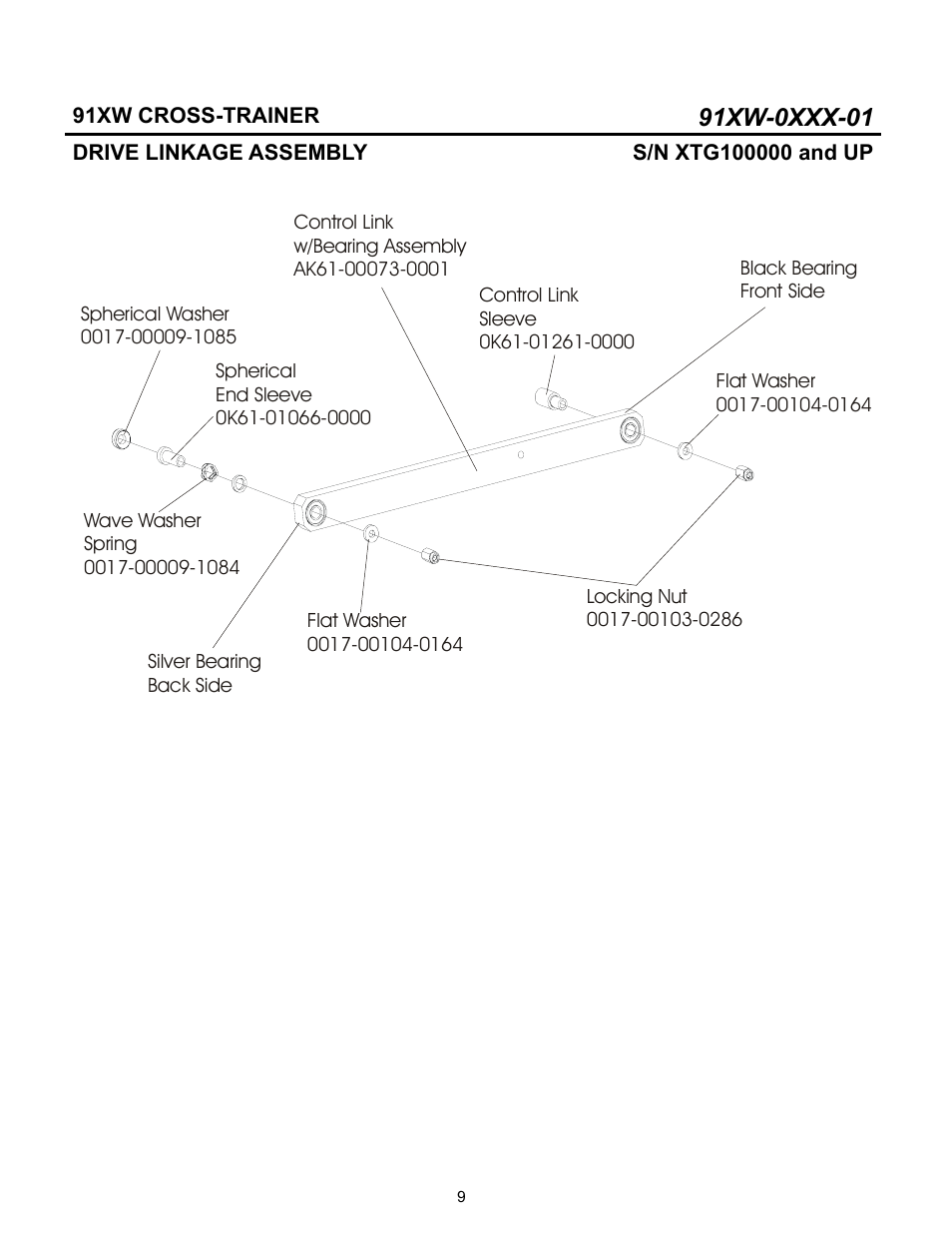Life Fitness 91XW-0XXX-01 User Manual | Page 9 / 18