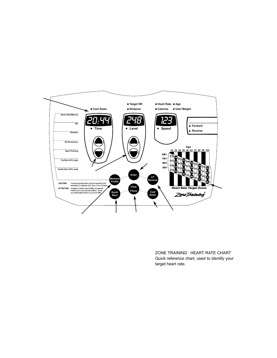 Isplay, Onsole | Life Fitness x3i User Manual | Page 14 / 28