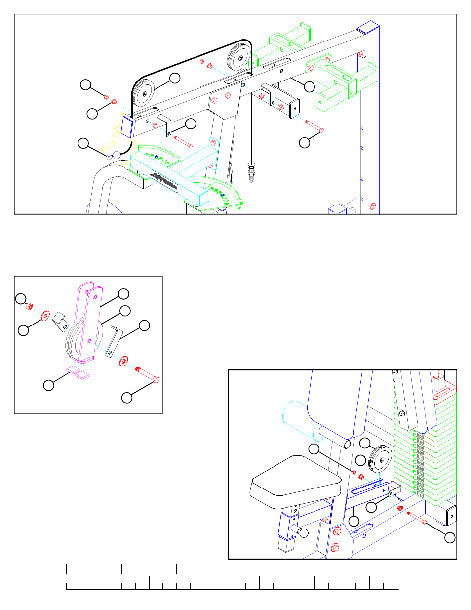 Figure 22, Figure 23 figure 24 | Life Fitness 8500 3 User Manual | Page 22 / 29