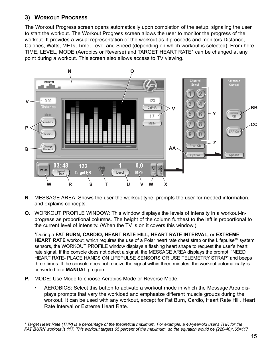 3) w | Life Fitness M051-00K62-B095 User Manual | Page 16 / 50