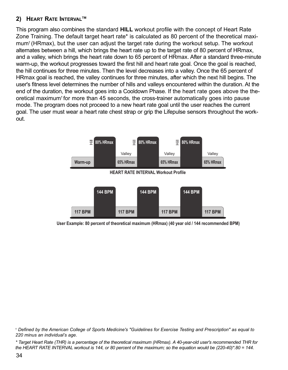 2) h | Life Fitness M051-00K62-B095 User Manual | Page 35 / 50