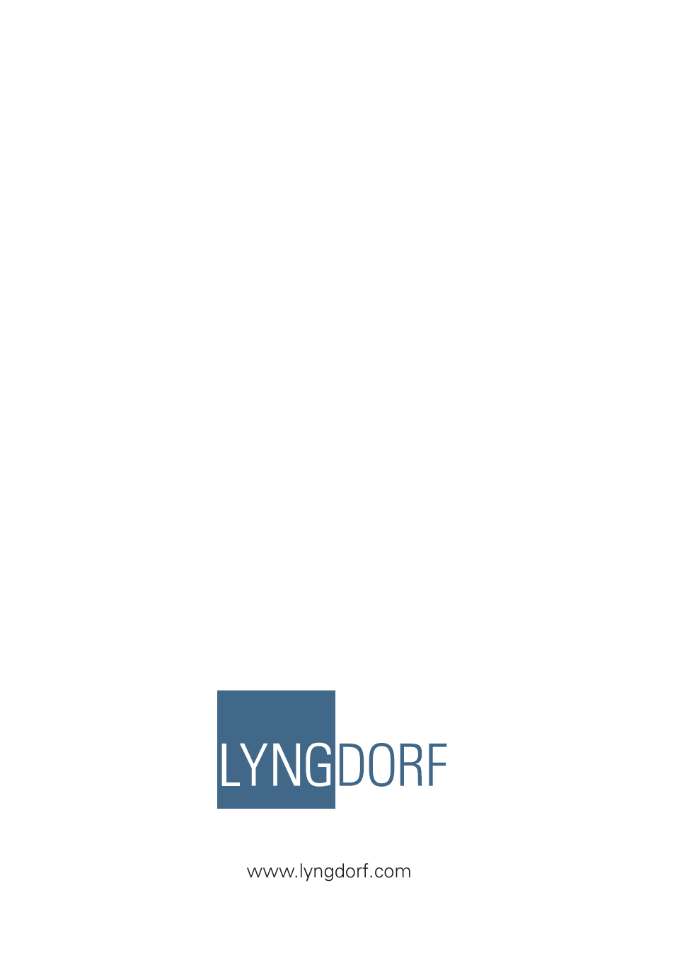 Lyngdorf Audio SDAI 2175 User Manual | Page 20 / 20