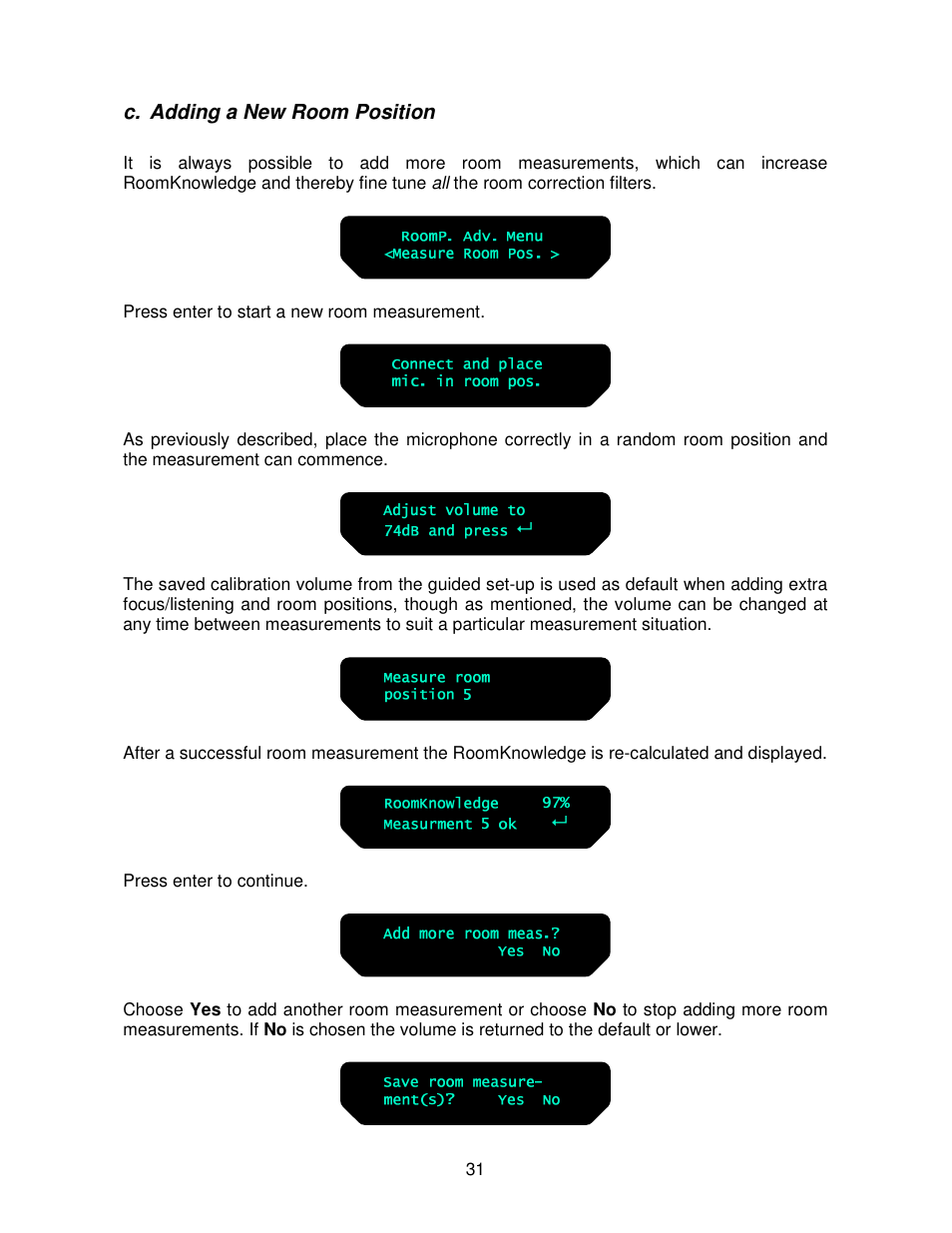 Lyngdorf Audio TDA 2200 User Manual | Page 31 / 44