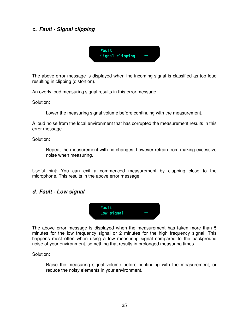 Lyngdorf Audio TDA 2200 User Manual | Page 35 / 44