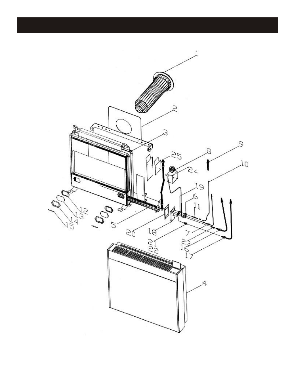 Parts view | Langley/Empire MV 130 User Manual | Page 15 / 48