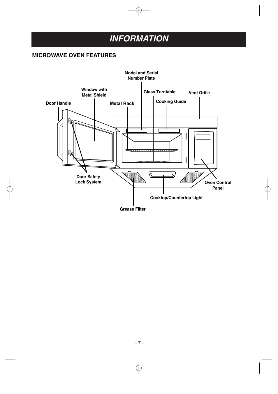 Information | LG LMV1635SW User Manual | Page 7 / 31