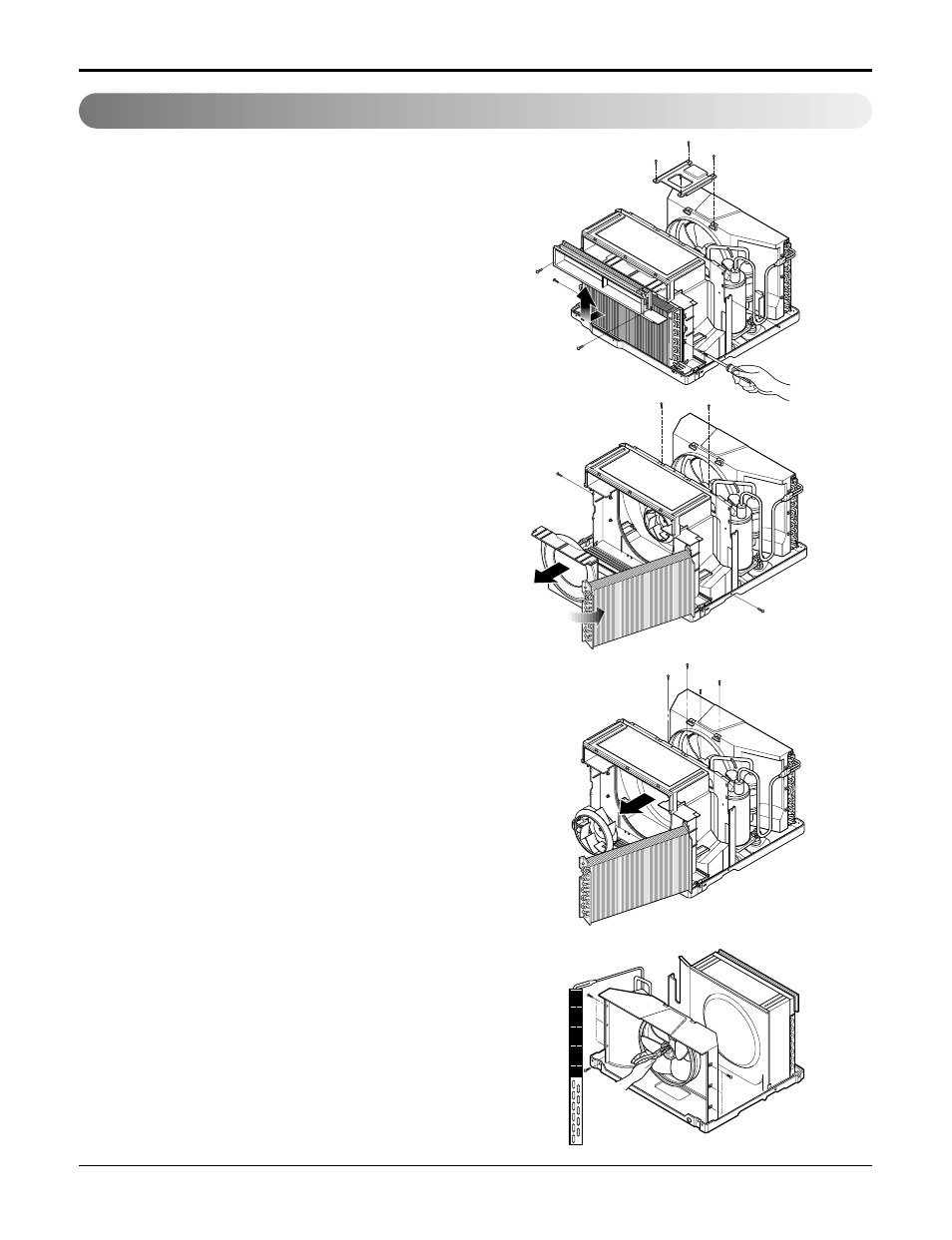 Air handling parts | LG LW1500PR User Manual | Page 17 / 50