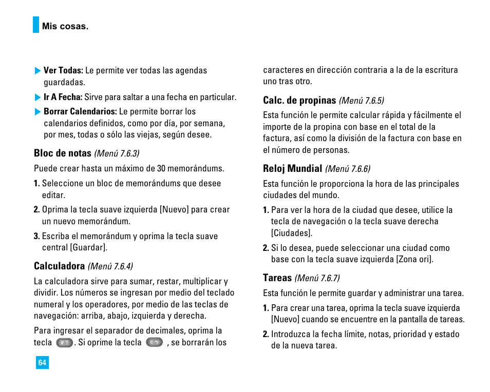 LG CU500 User Manual | Page 170 / 218