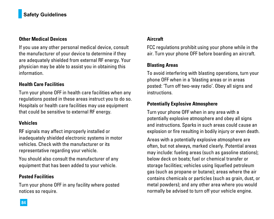 LG CU500 User Manual | Page 86 / 218