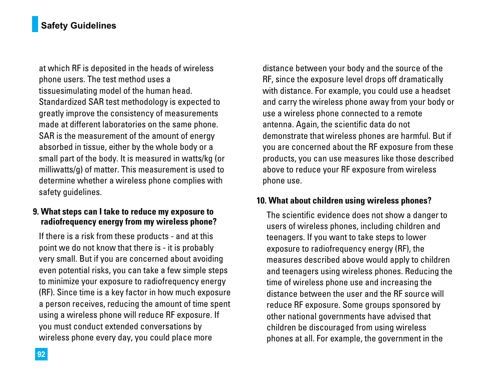 LG CU500 User Manual | Page 94 / 218