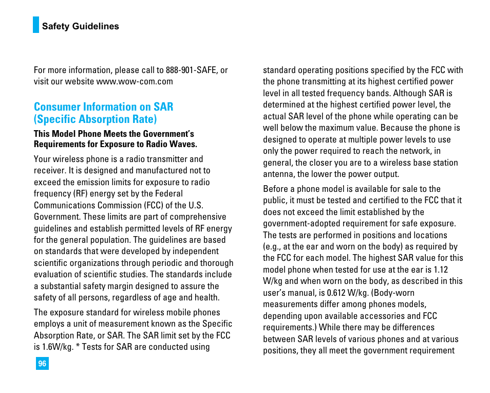 LG CU500 User Manual | Page 98 / 218