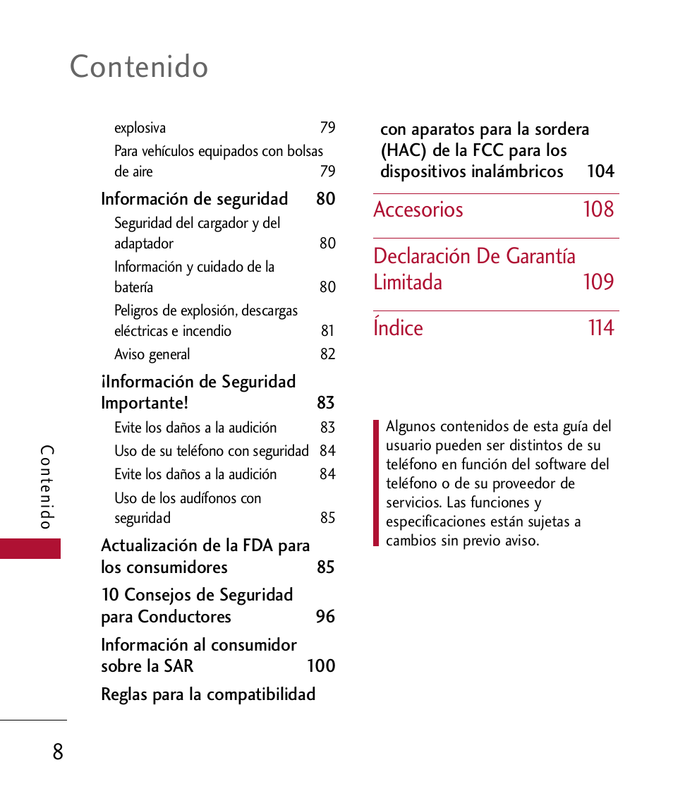 LG 300 User Manual | Page 118 / 226