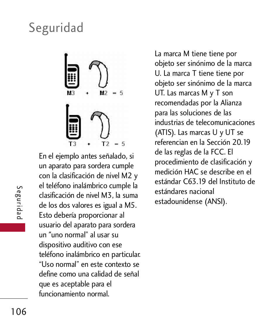 Seguridad | LG 300 User Manual | Page 216 / 226