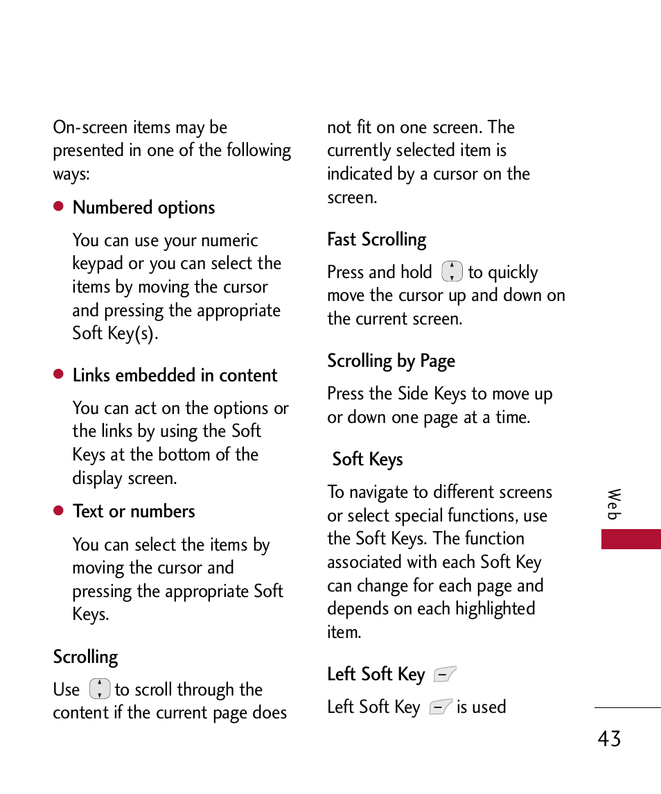 LG 300 User Manual | Page 45 / 226