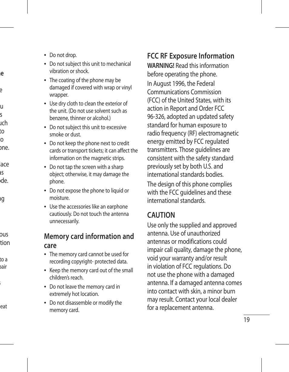 LG 500G User Manual | Page 21 / 98