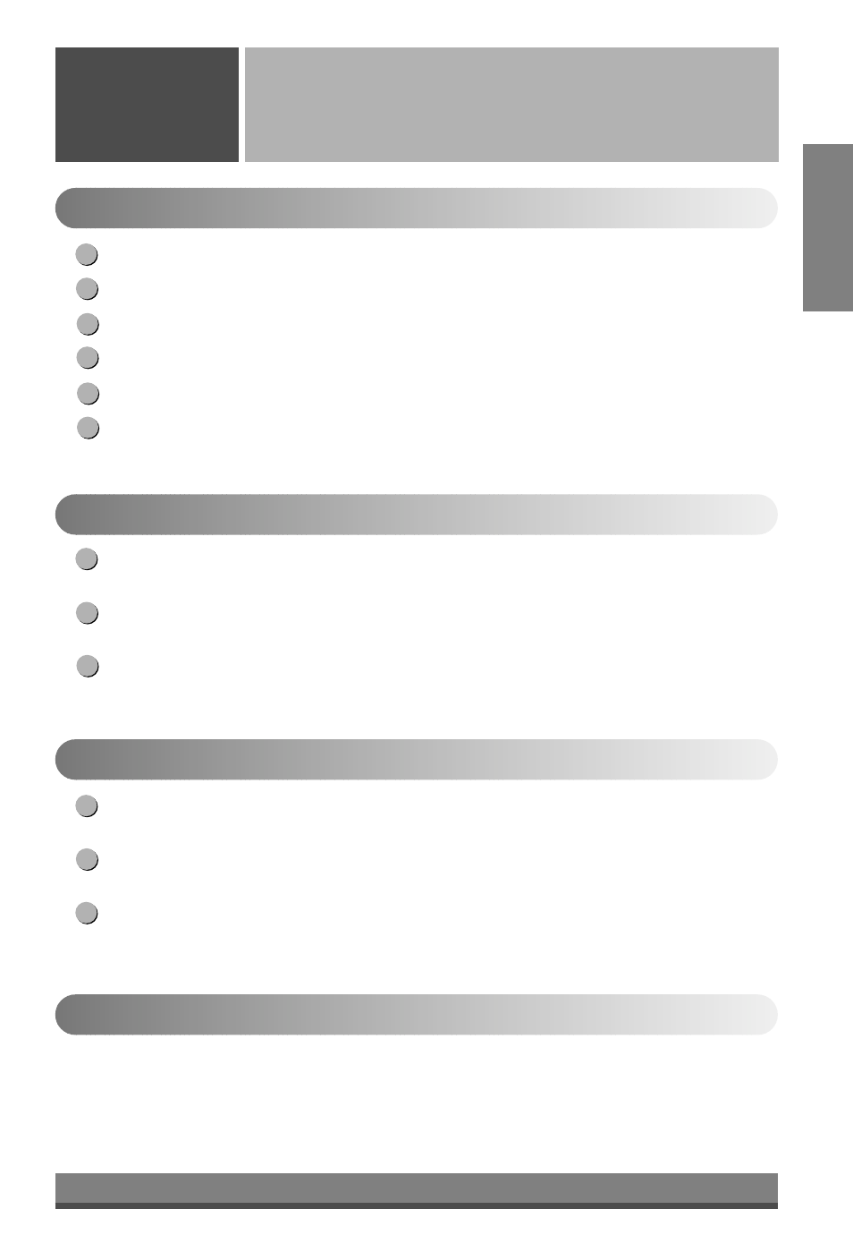 Prior to operation, English preparing for operation, Usage cleaning and maintenance | Service, Safety precautions | LG L1004R User Manual | Page 7 / 27