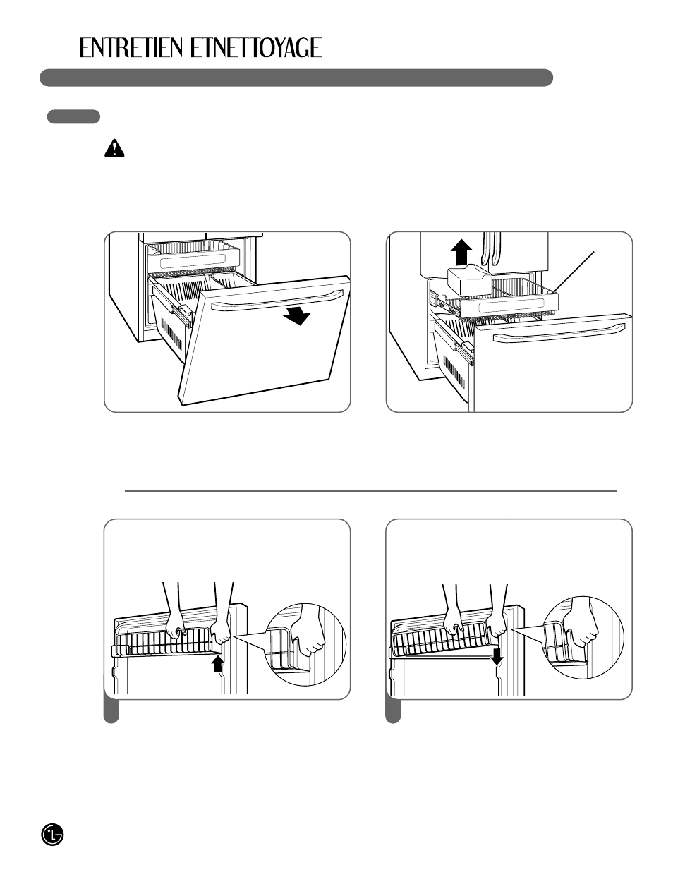 Wmise en garde | LG LFX25980 User Manual | Page 76 / 132