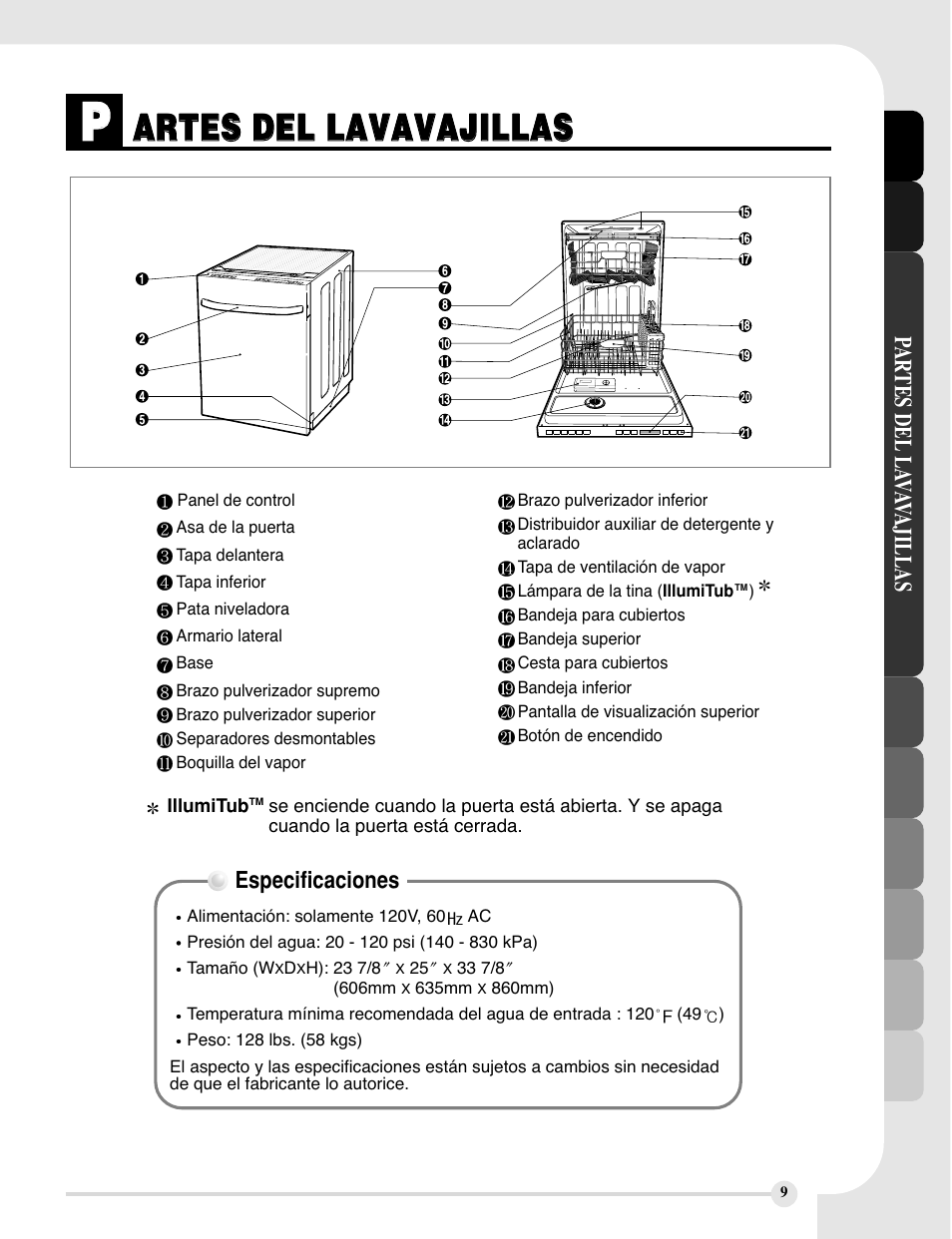 LG LDF9810BB User Manual | Page 33 / 48