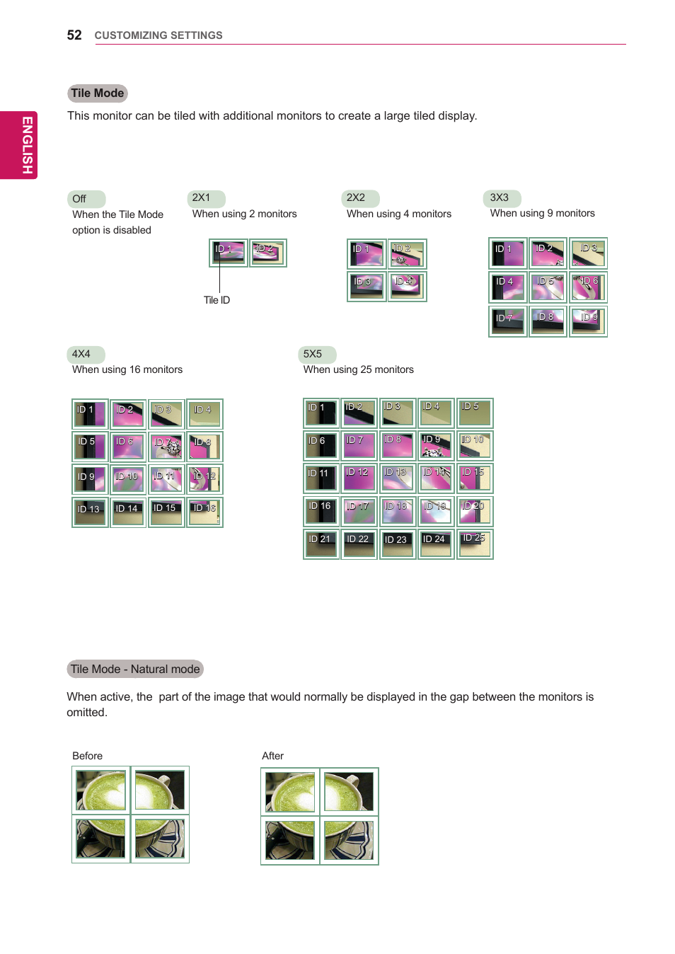English | LG 47WV30-BAAM User Manual | Page 52 / 80