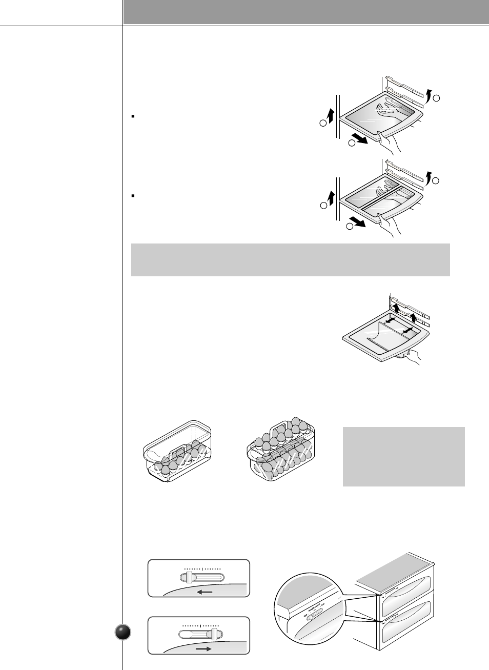 Shelf wine holder (applicable to some models only), Operation, Shelf height adjustment wine holder adjustment | LG LSC27926TT User Manual | Page 19 / 30