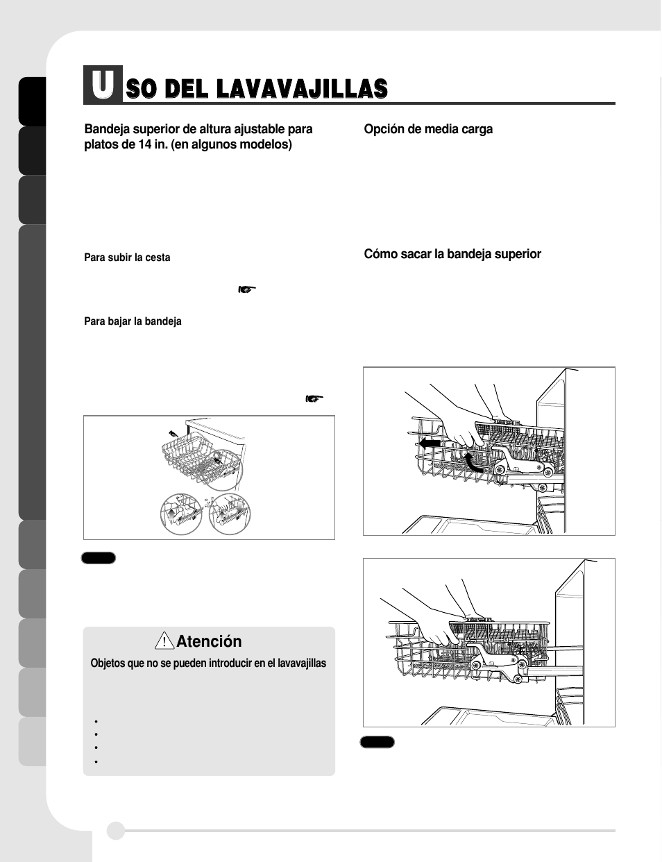 LG LDF 7811WW User Manual | Page 32 / 44