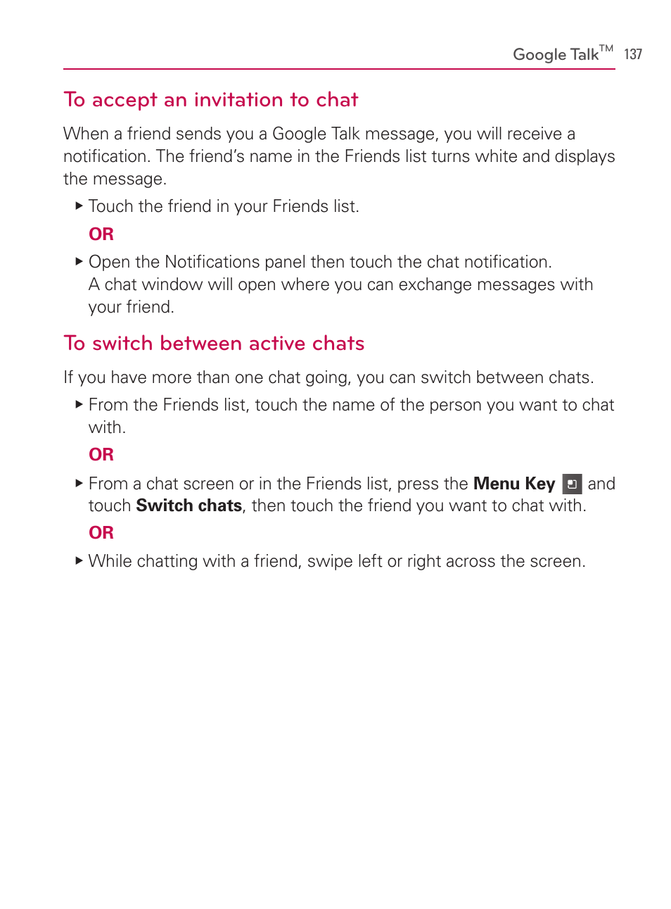 LG AS740 User Manual | Page 138 / 308