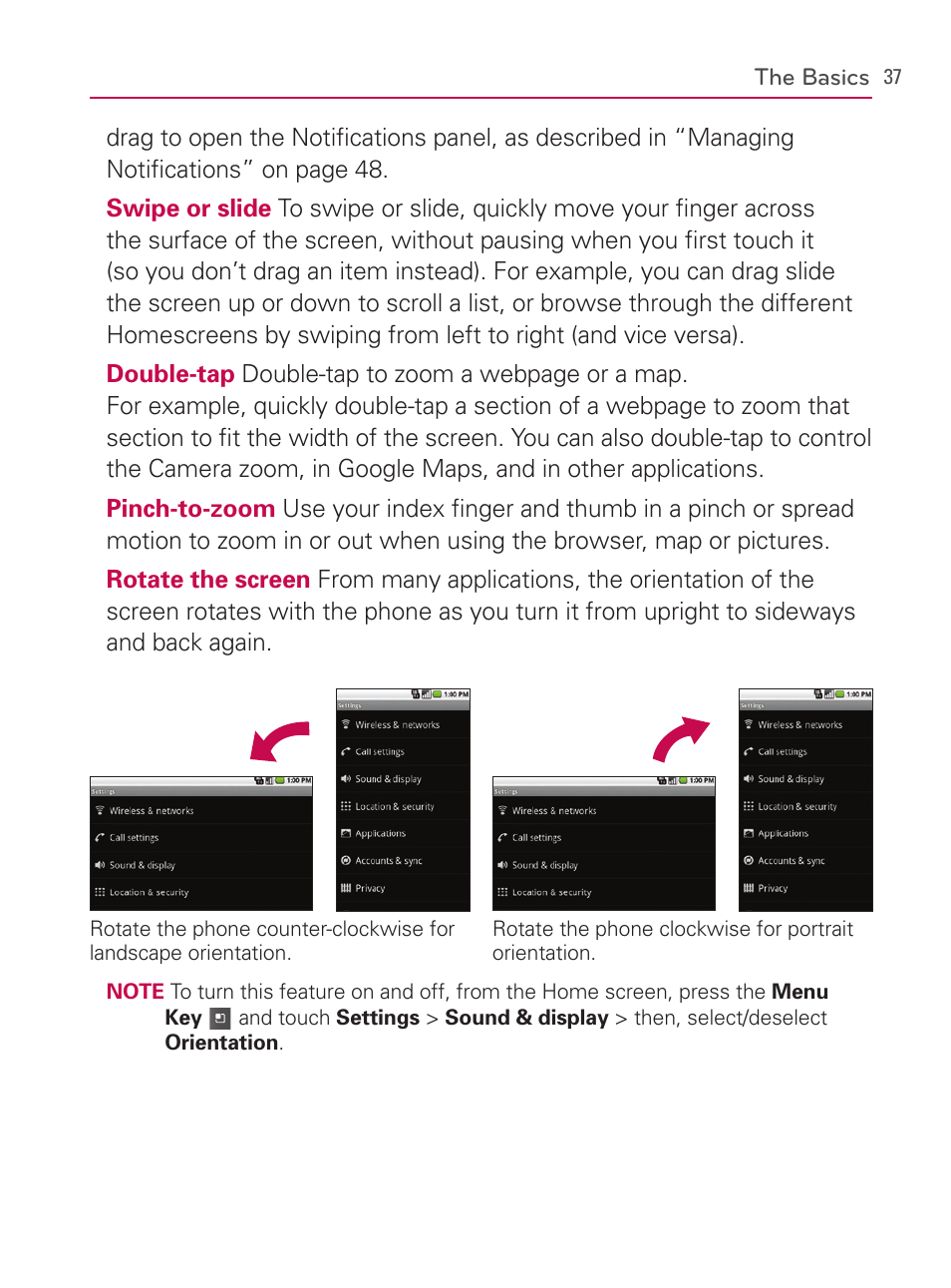 LG AS740 User Manual | Page 38 / 308
