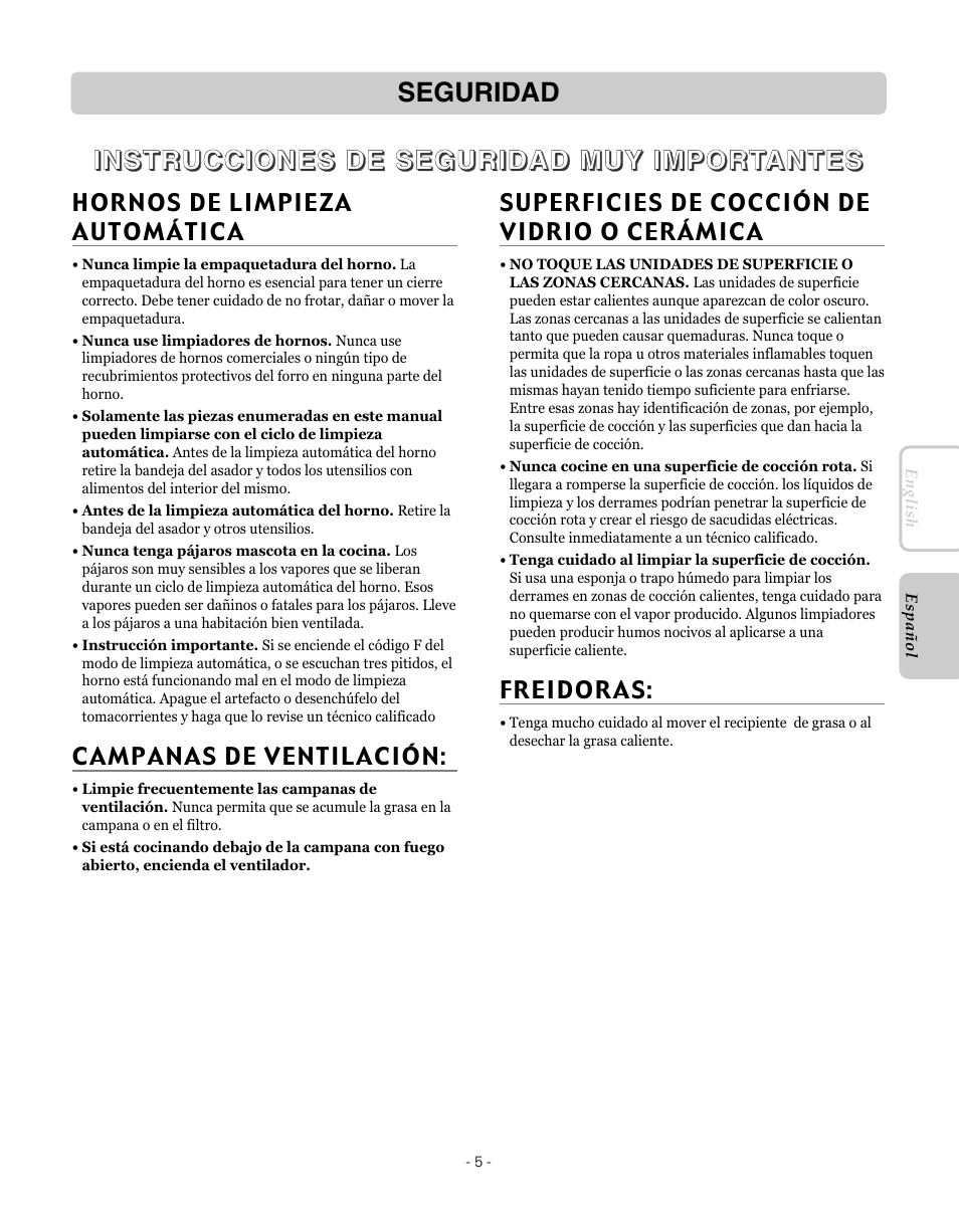 LG LRE30755SW User Manual | Page 41 / 72
