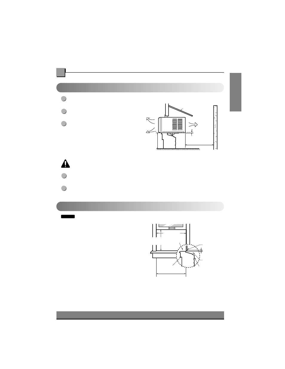 English, How to install the unit, Window requirements | LG LW1004ER User Manual | Page 15 / 27
