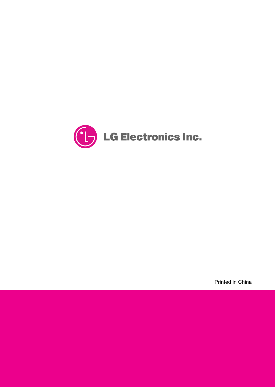 LG LMV1650SW User Manual | Page 32 / 32