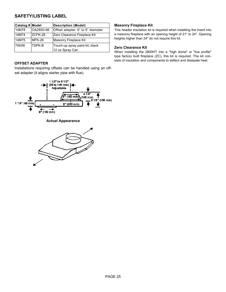 LG EARTH STOVE 2800HT User Manual | Page 25 / 29