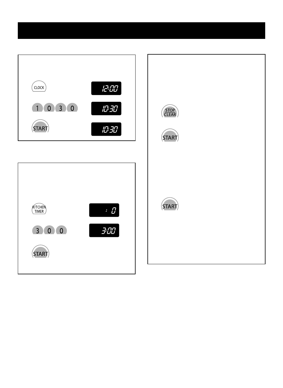 Using your microwave oven, Clock, Child lock | Kitchen timer | LG LTM9000B User Manual | Page 11 / 26