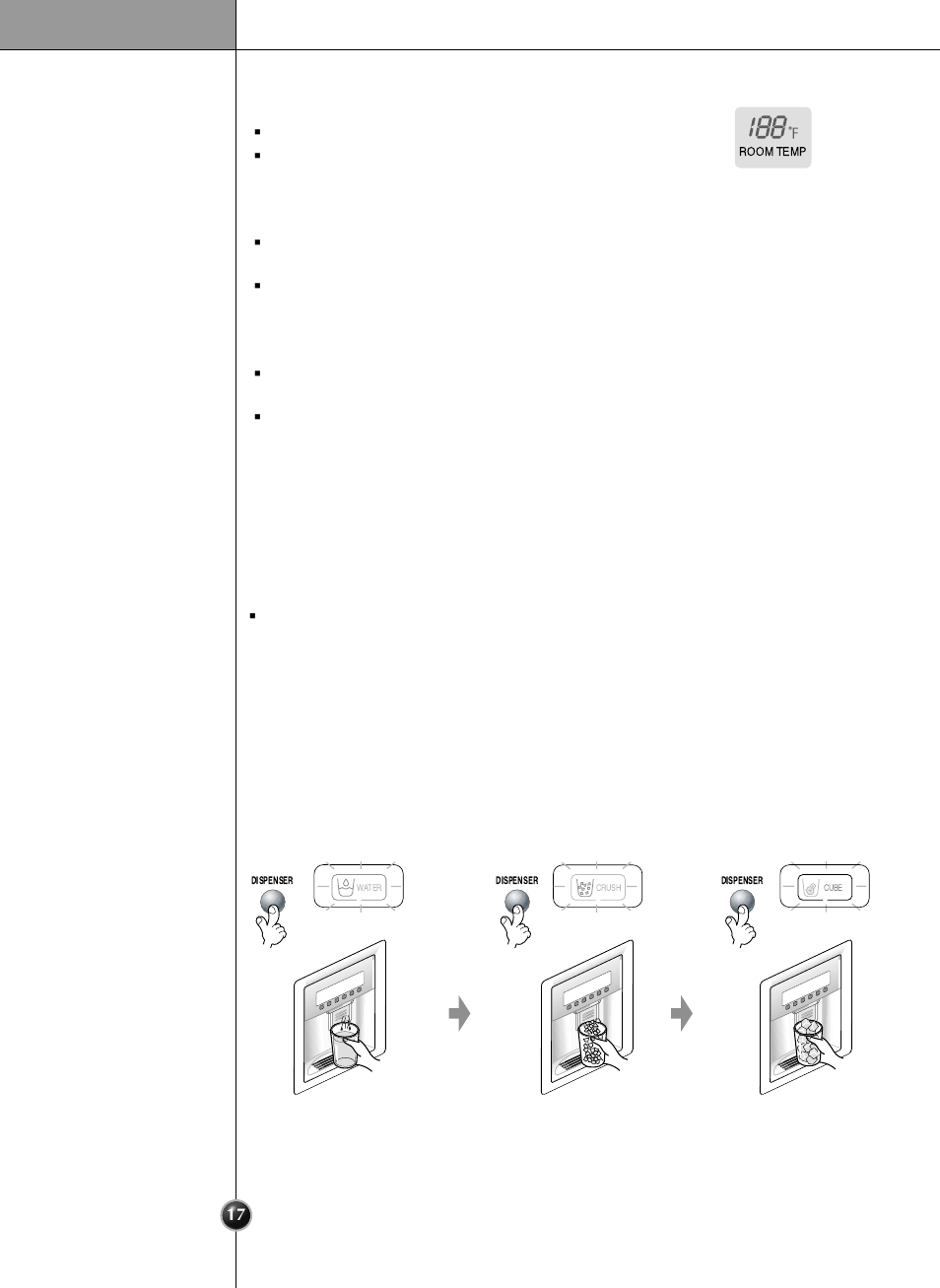 Operation | LG LSRC 26915SW User Manual | Page 17 / 33