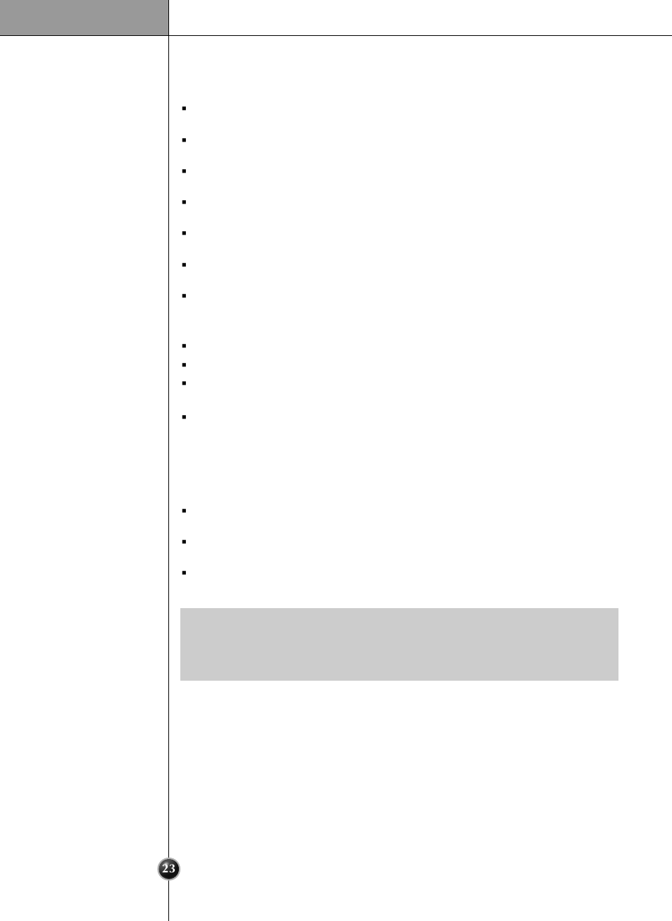 Storing foods, Suggestion on food storage | LG LSRC 26915SW User Manual | Page 23 / 33