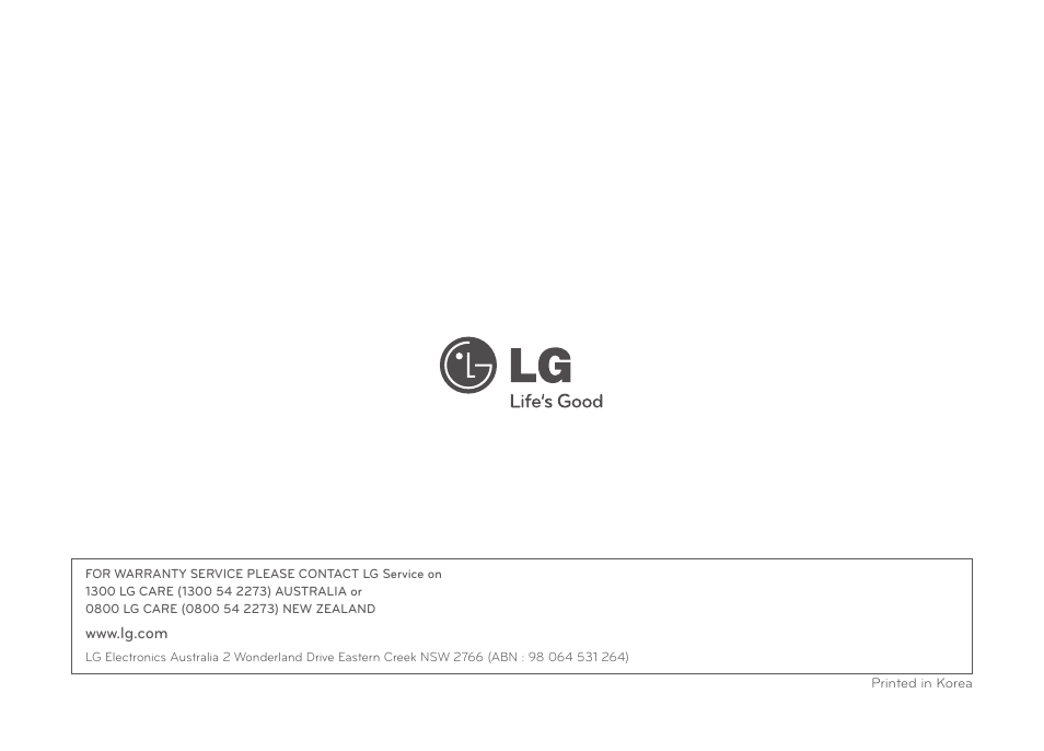 LG MC9280XC User Manual | Page 56 / 56