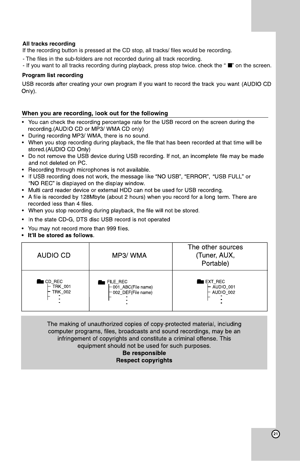 LG HT924SF User Manual | Page 21 / 24