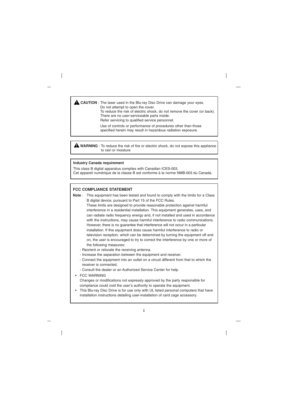LG BLU-RAY DISC DRIVE GBC-H20L User Manual | Page 2 / 15