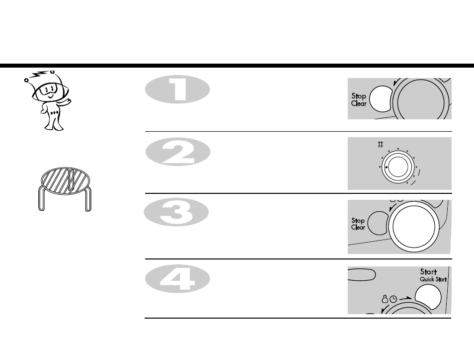 Grill cooking | LG MB-387W User Manual | Page 11 / 28