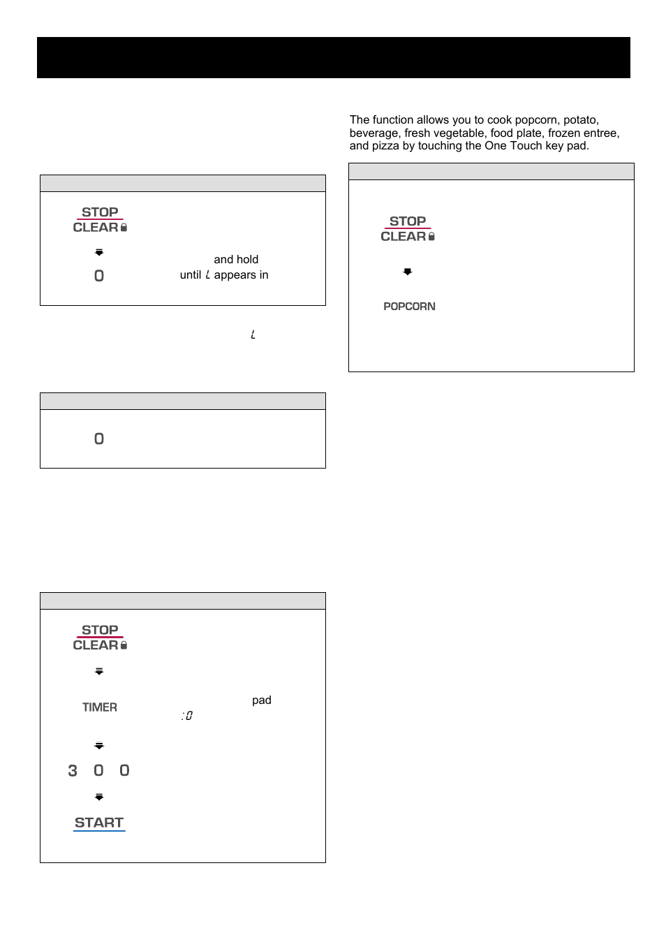 Using your microwave oven, Child lock, Timer | Auto touch | LG LMAB1240ST User Manual | Page 12 / 26