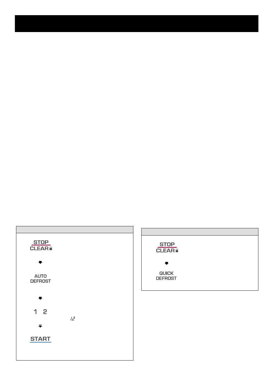 Using your microwave oven, Auto defrost, Quick defrost | LG LMAB1240ST User Manual | Page 15 / 26