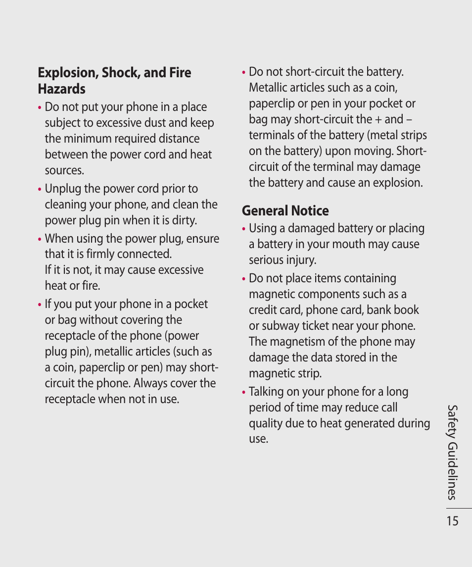 LG TE365 User Manual | Page 19 / 107
