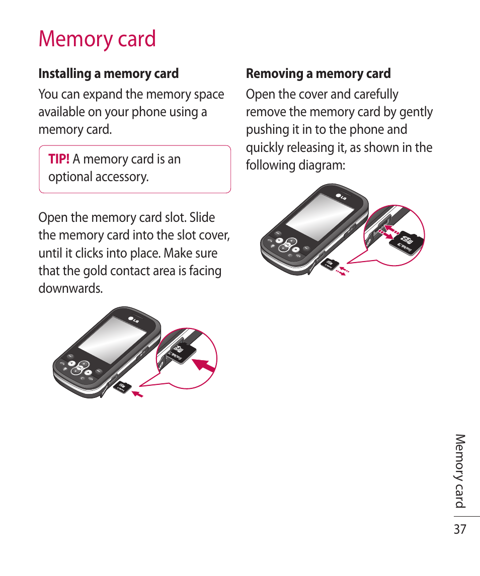 LG TE365 User Manual | Page 41 / 107