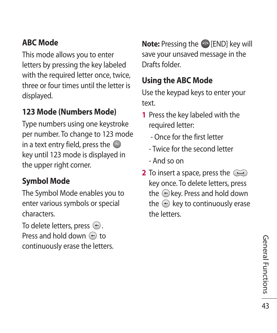 LG TE365 User Manual | Page 47 / 107