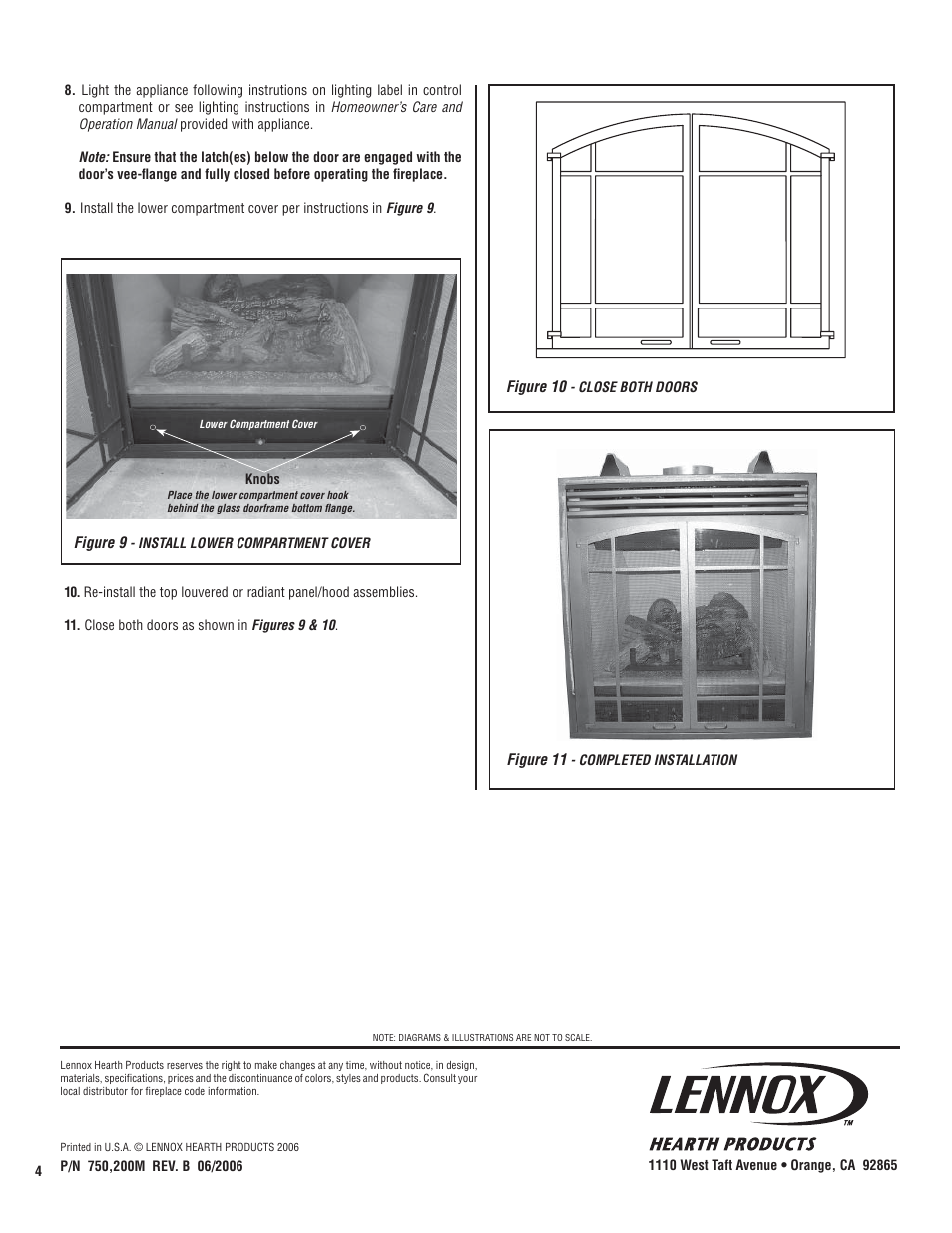 Lennox Hearth TAPD45C User Manual | Page 4 / 4