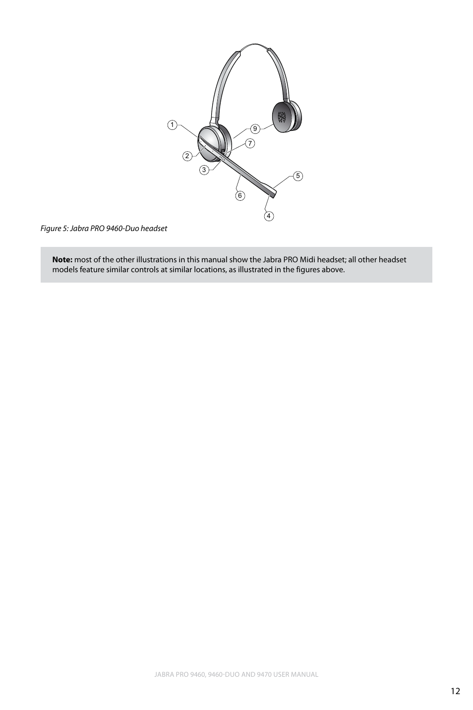 English | Lennox Hearth JABRA PRO 9470 User Manual | Page 12 / 67