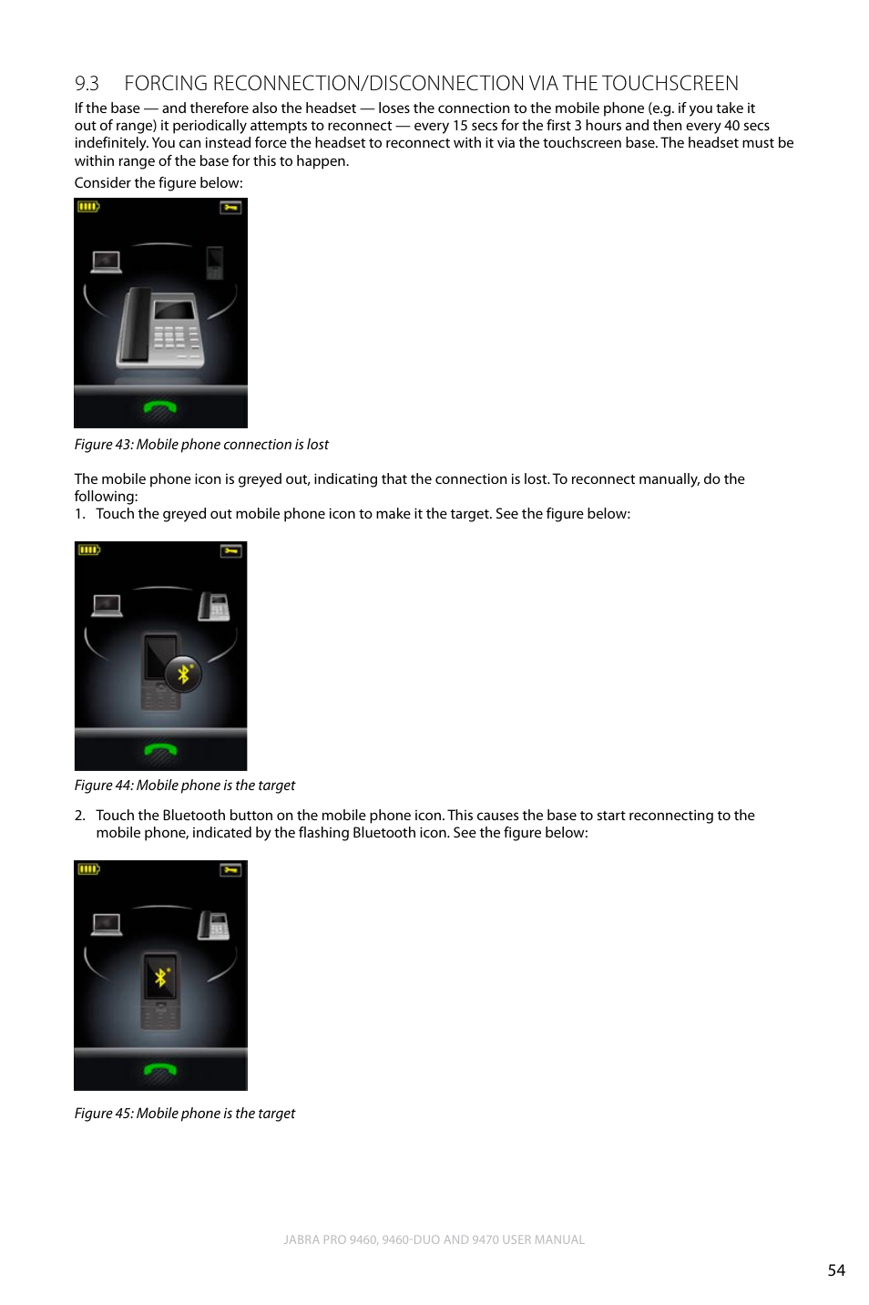 English | Lennox Hearth JABRA PRO 9470 User Manual | Page 54 / 67