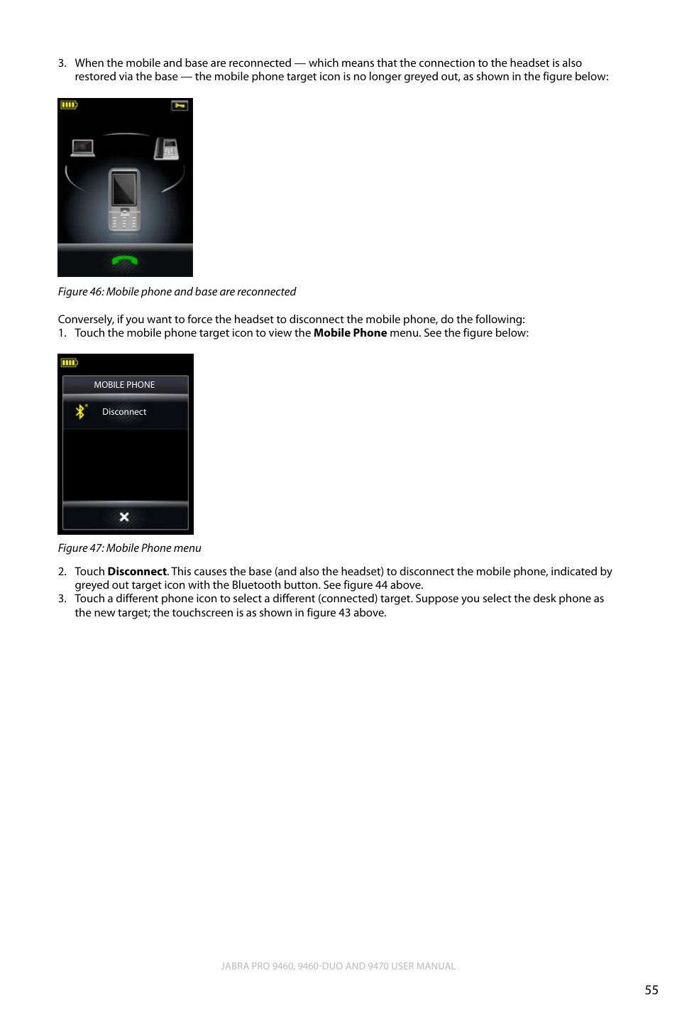 English | Lennox Hearth JABRA PRO 9470 User Manual | Page 55 / 67